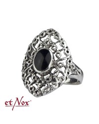 Silberring mit Onyx in Ornament - vergleichen und g&uuml;nstig kaufen